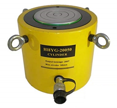 Hydraulische cilinder 200 Ton slag 50mm